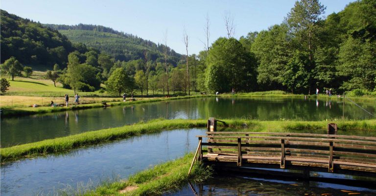Fischerparadies Korsika in idyllischer Naturkulisse des Odenwald